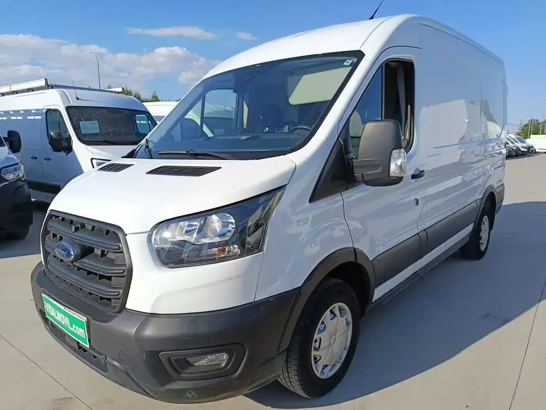 Usado Ford Transit Trend 131 CV (96 kW) 2022 Blanco Van