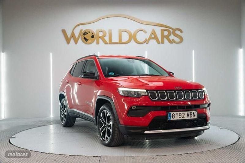 Usado Jeep Compass Limited 130 CV (95 kW) 2022 Rojo SUV