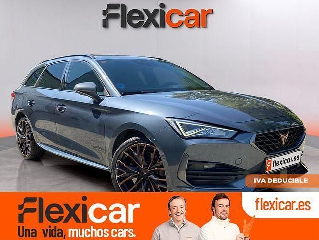 Gris Usado 2021 Cupra Leon Familiar | 23.990 € (Precio justo) - Imagen 1/4