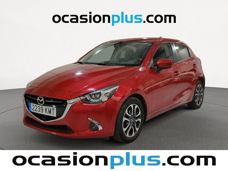 Rojo Usado 2018 Mazda 2 Luxury Utilitario | 14.864 € (Precio justo) - Imagen 1/4