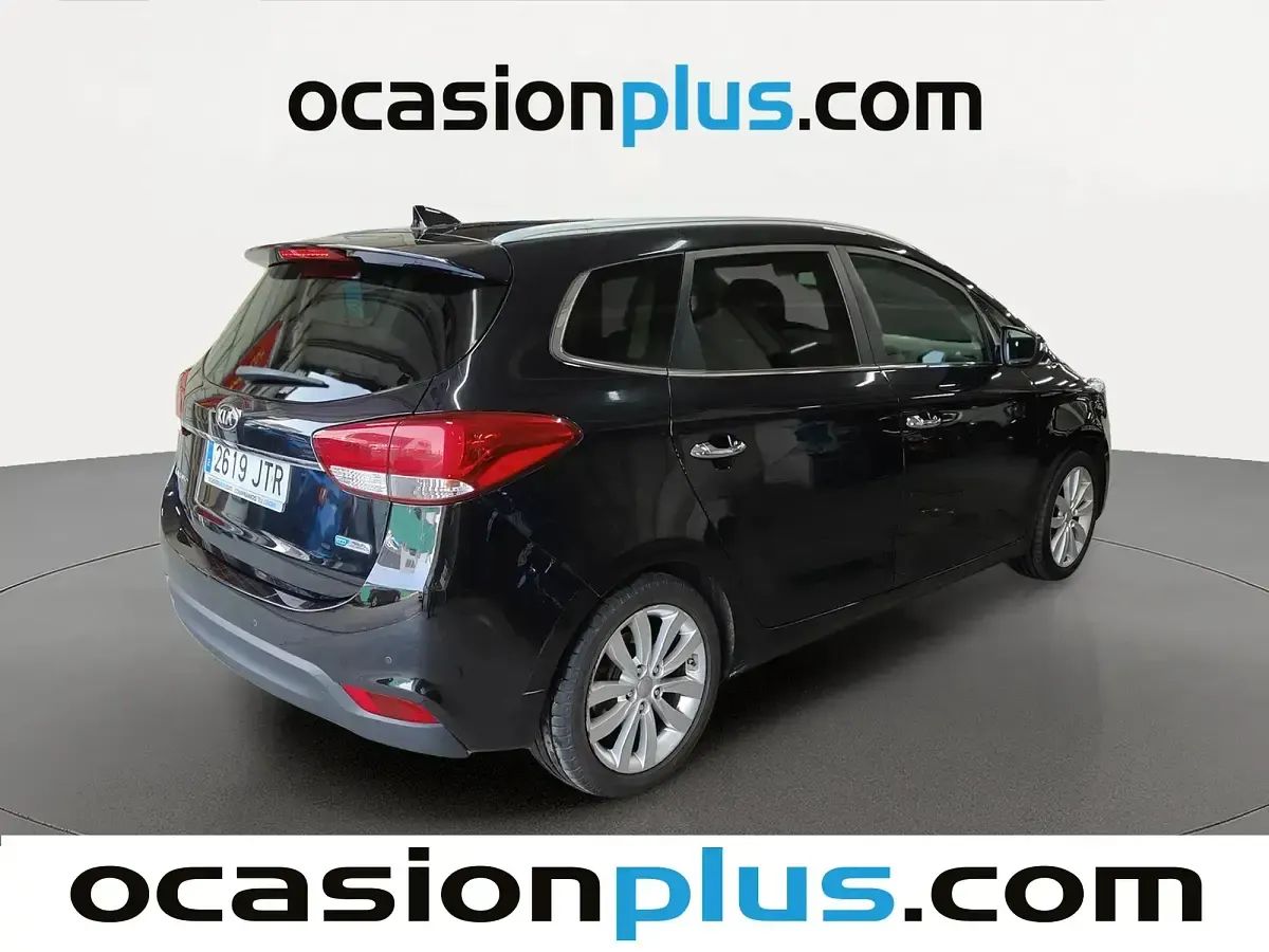 Usado Kia Carens 135 CV (99 kW) 2016 Negro Monovolumen