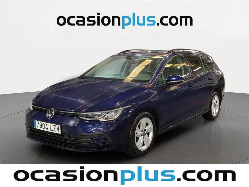 Usado VW Golf VII Life 115 CV (84 kW) 2021 Azul Familiar
