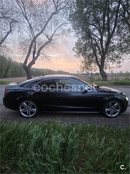 Usado Audi S5 354 CV (260 kW) 2010 Negro Coupe