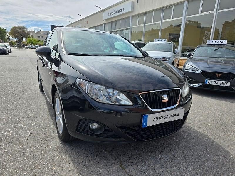 Brugt Seat Ibiza Style 90 HK (66 kW) 2012 Sort Sedan