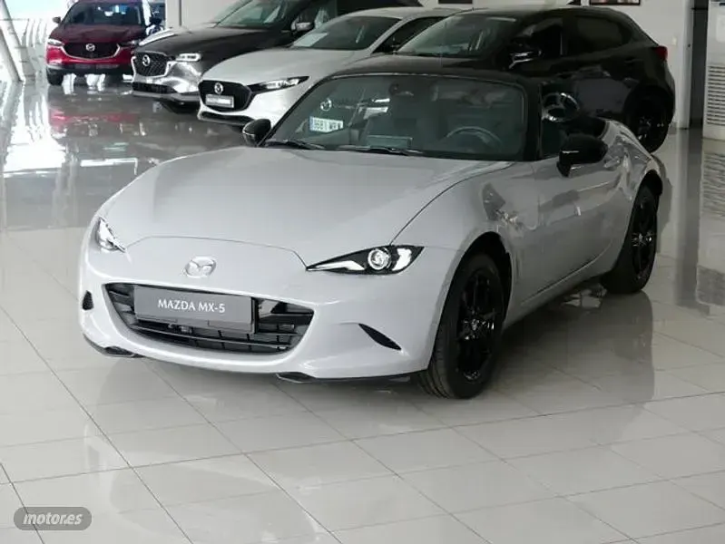 Nuevo Mazda MX5 Prime-Line 131 CV (96 kW) 2026 Gris Descapotable