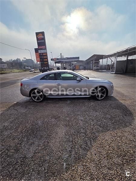 Usado Audi A5 177 CV (130 kW) 2015 Gris / plata Coupe