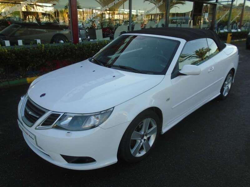 Blanco Usado 2008 Saab 9-3 Cabriolet Aero Descapotable | 8500 € - Imagen 1/4