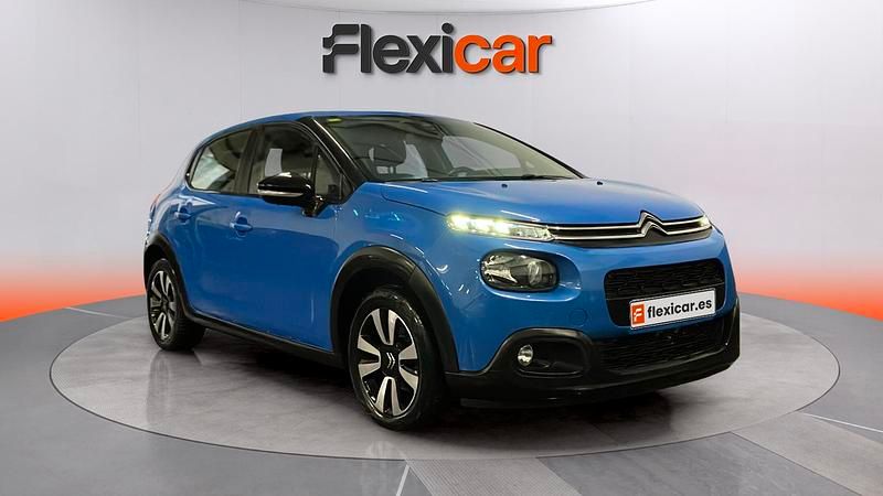 Brugt Citroën C3 PureTech 82 HK (60 kW) 2018 Blå Sedan