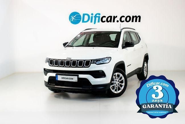 Usado Jeep Compass Longitude 131 CV (96 kW) 2021 Blanco SUV