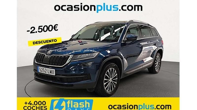 Azul Usado 2021 Skoda Kodiaq Ambition SUV | 23.910 € (Super precio) - Imagen 1/3