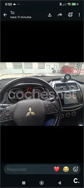Usado Mitsubishi ASX Motion 114 CV (83 kW) 2016 Blanco SUV