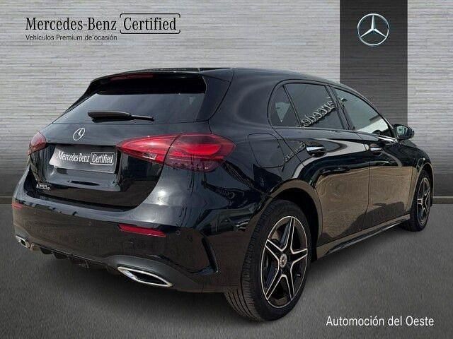 Usado Mercedes A250 AMG line 218 CV (160 kW) 2025 Negro cosmos