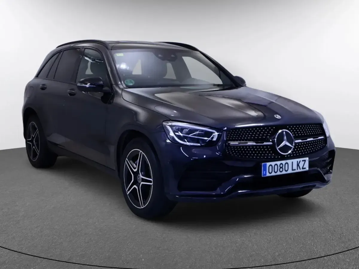 Usado Mercedes GLC200 163 CV (119 kW) 2021 Negro SUV
