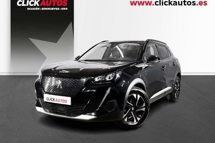 Negro Usado 2022 Peugeot 2008 Allure SUV | 16.400 € (Super precio) - Imagen 1/4