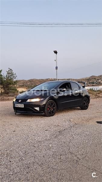 Negro Usado 2008 Honda Civic Sport Berlina | 6000 € (Precio justo) - Imagen 1/4