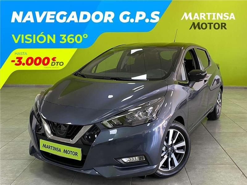 Usado Nissan Micra Tekna 92 CV (67 kW) 2022 Gris Utilitario
