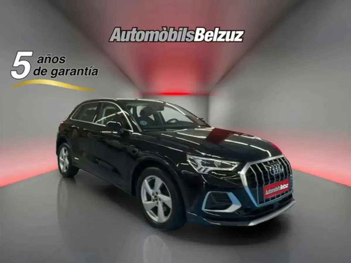 Usado Audi Q3 Advanced 150 CV (110 kW) 2021 Negro SUV