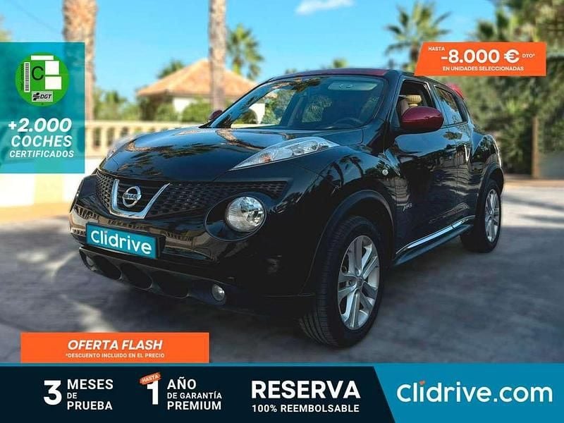Negro Usado 2011 Nissan Juke Tekna SUV | 7290 € (Precio justo) - Imagen 1/3