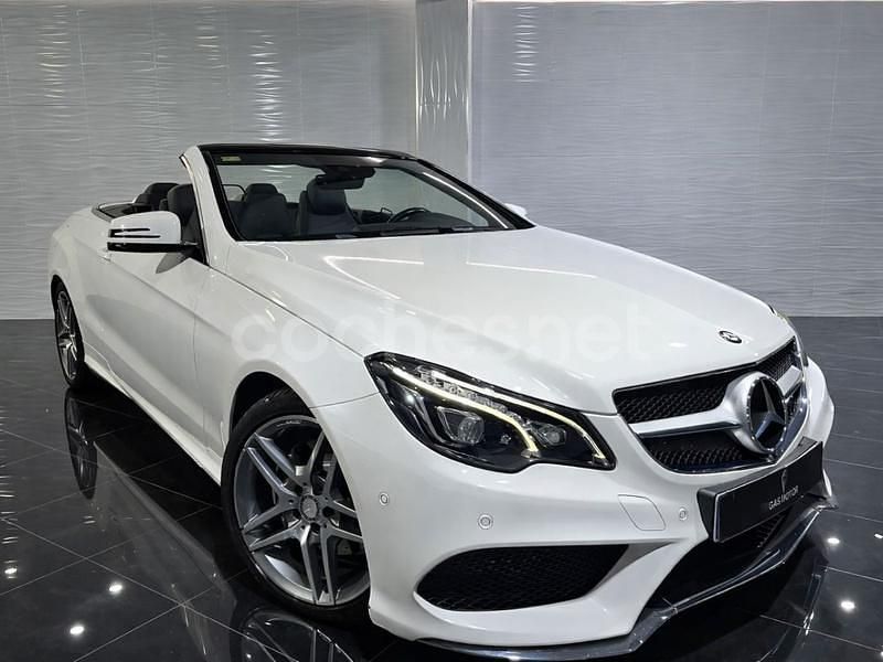 Usado Mercedes E200 184 CV (135 kW) 2014 Blanco Descapotable