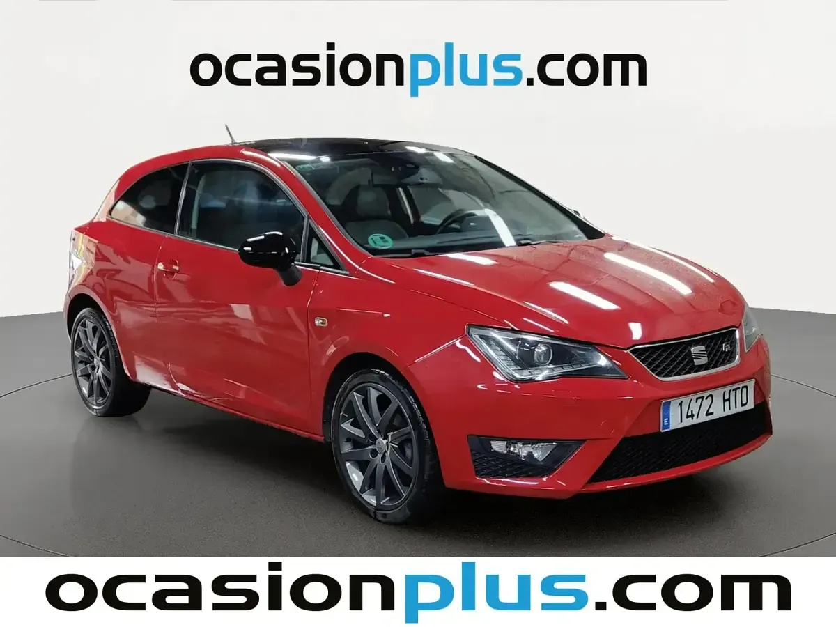 Usado Seat Ibiza FR 105 CV (77 kW) 2013 Rojo Utilitario