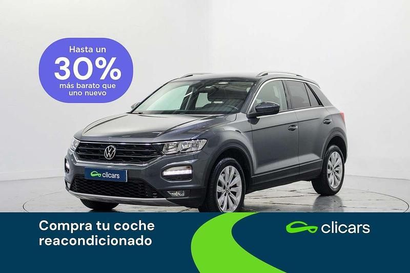 Blanco Usado 2021 VW T-Roc Advance SUV | 19.990 € (Precio justo) - Imagen 1/4