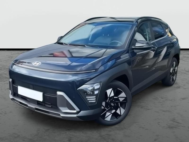 Azul denim (techo negro) Usado 2024 Hyundai Kona Blackline SUV | 22.990 € (Precio justo) - Imagen 1/4