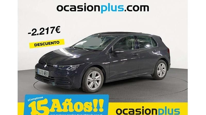 Gris Usado 2022 VW Golf VIII Life Utilitario | 21.680 € (Buen precio) - Imagen 1/3