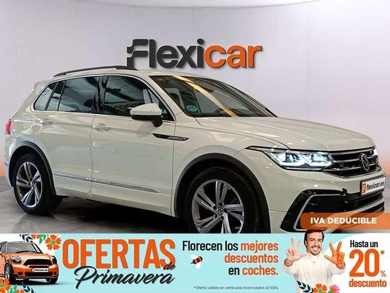 Usado VW Tiguan R-line 150 CV (110 kW) 2021 Blanco SUV