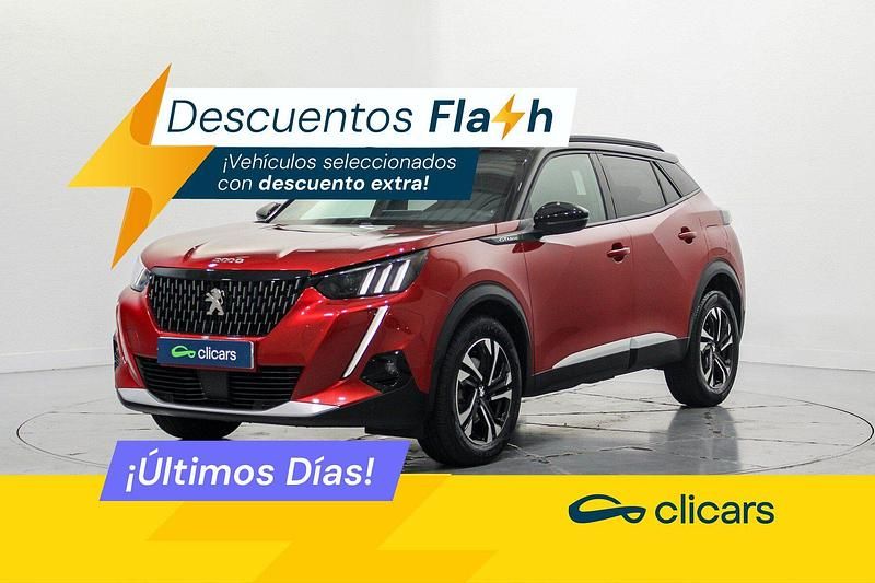 Rojo Usado 2020 Peugeot 2008 GT-line SUV | 17.790 € (Precio justo) - Imagen 1/4