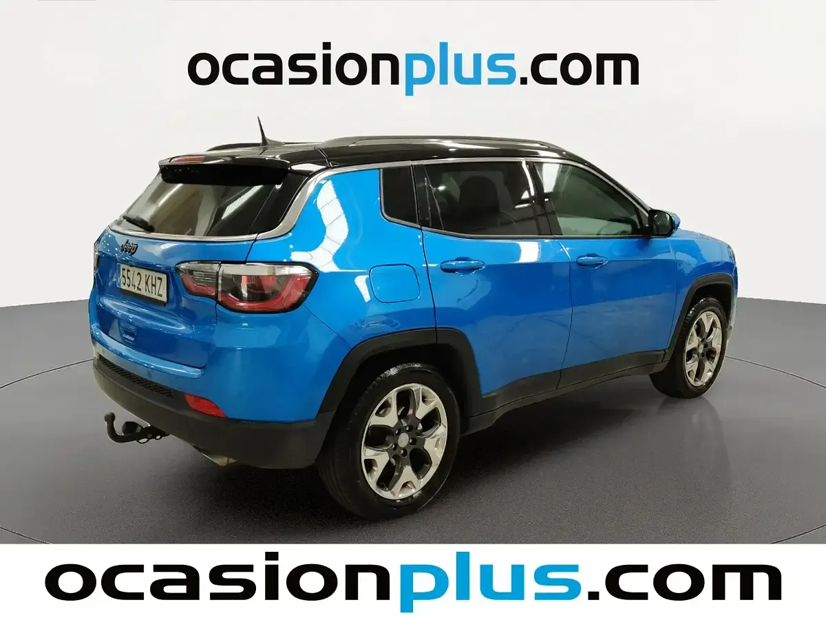 Usado Jeep Compass Limited 140 CV (102 kW) 2018 Azul SUV