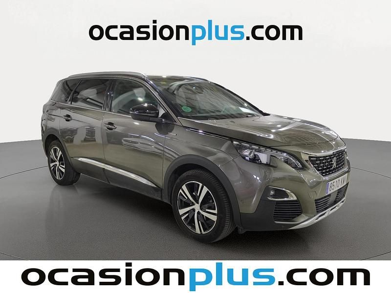 Usado Peugeot 5008 GT-line 130 CV (95 kW) 2018 Gris SUV