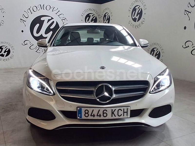 Blanco Usado 2017 Mercedes C220 Berlina | 24.990 € (Precio justo) - Imagen 1/4