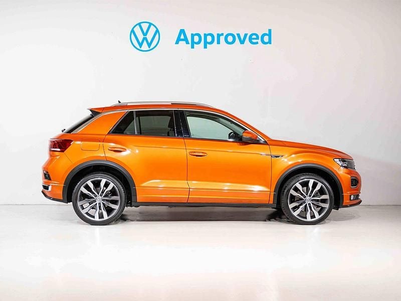 Usado VW T-Roc Sportline 150 CV (110 kW) 2020 Naranja SUV