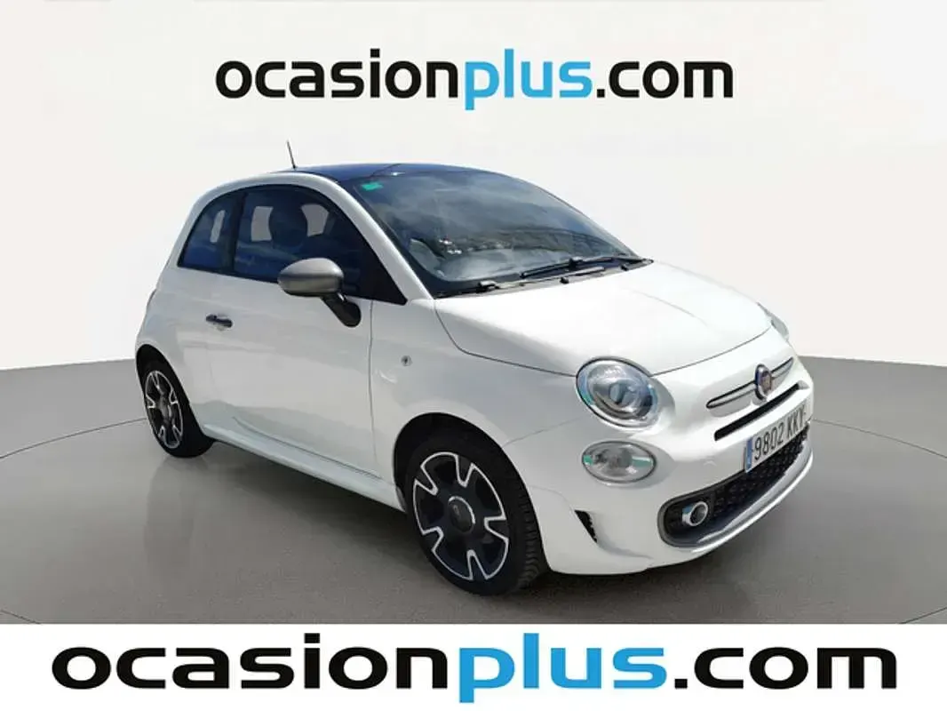 Usado Fiat 500 S 69 CV (50 kW) 2018 Blanco Utilitario