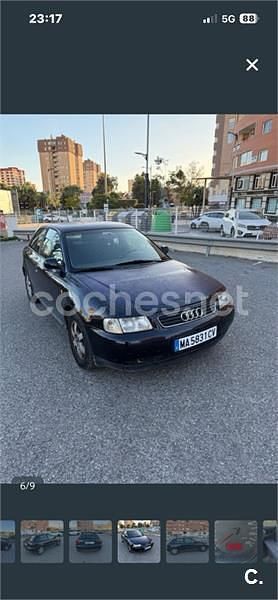Usado Audi A3 Attraction 110 CV (80 kW) 1999 Azul Utilitario