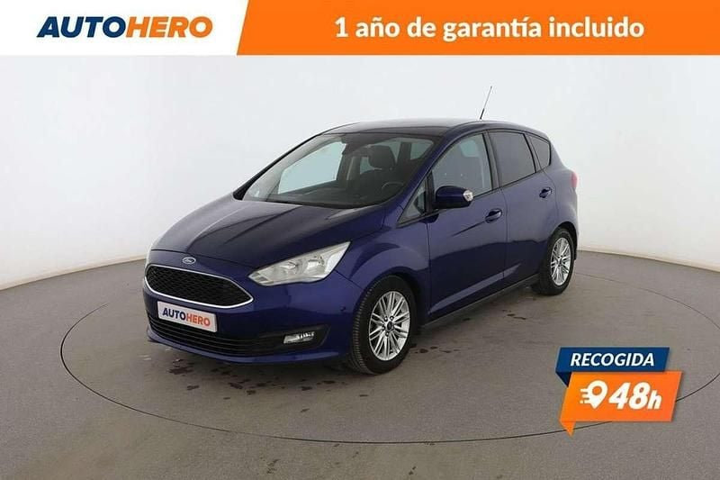 Azul Usado 2016 Ford C-MAX Trend Monovolumen | 10.799 € (Precio justo) - Imagen 1/3