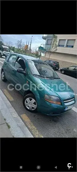 Usado Chevrolet Kalos SE 94 CV (69 kW) 2003 Verde Berlina