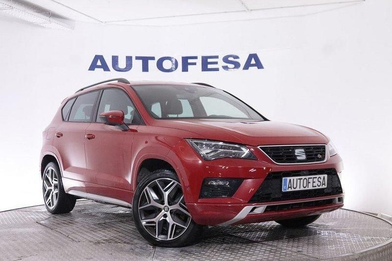 Usado Seat Ateca 4Drive 190 CV (139 kW) 2020 Rojo SUV