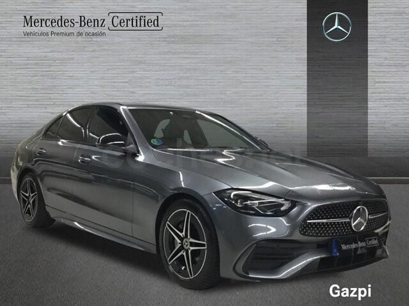 Usado Mercedes C220 200 CV (147 kW) 2022 Gris / plata Berlina