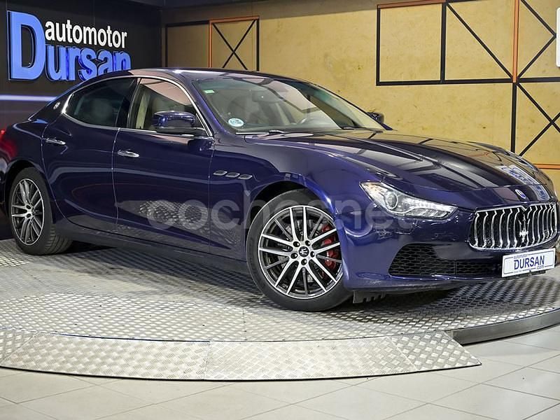 Usado Maserati Ghibli 415 CV (305 kW) 2014 Azul Coupe