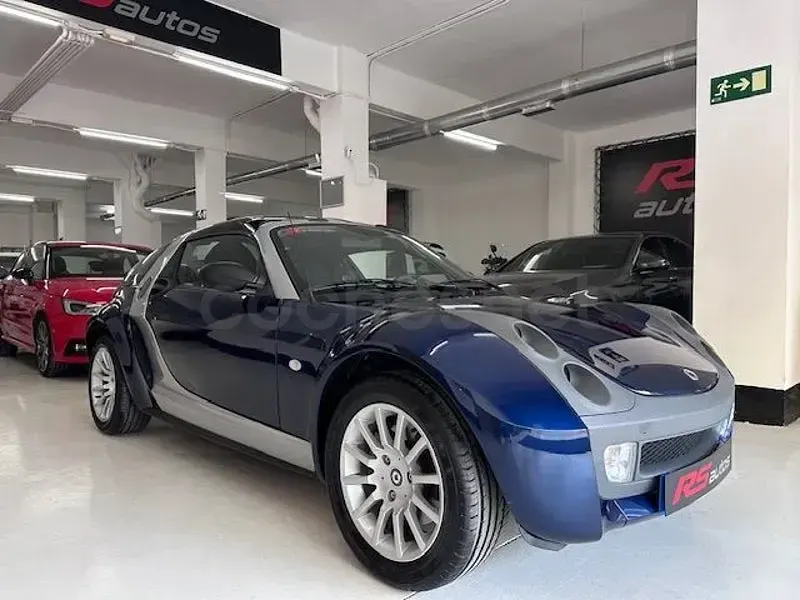 Usado Smart Roadster 82 CV (60 kW) 2005 Azul Descapotable