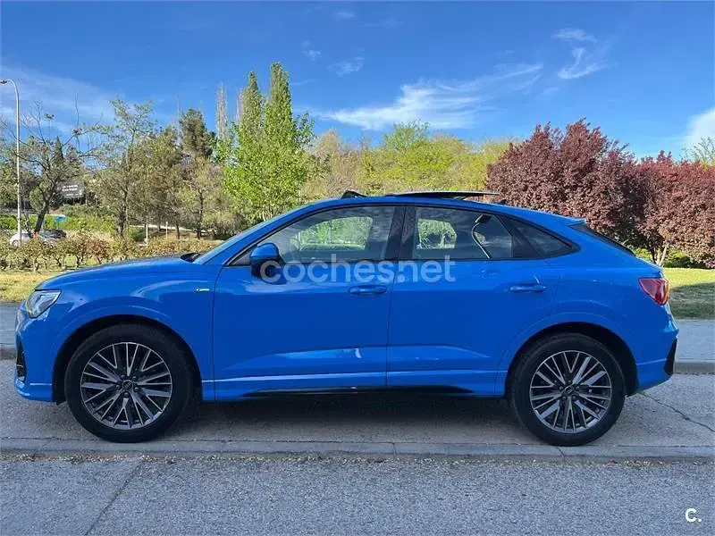 Usado Audi Q3 Sportback S-Line 150 CV (110 kW) 2022 Azul SUV