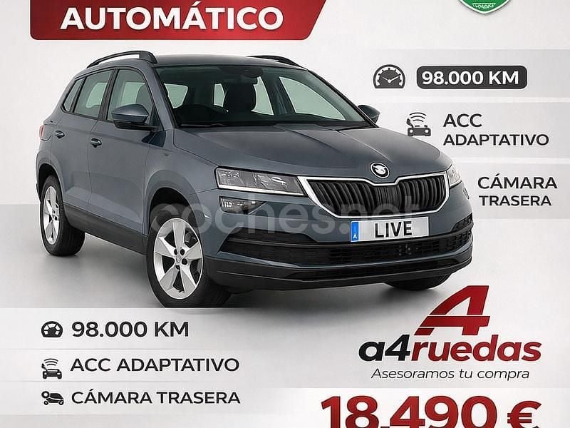 Gris Usado 2020 Skoda Karoq Ambition SUV | 18.490 € (Buen precio) - Imagen 1/4
