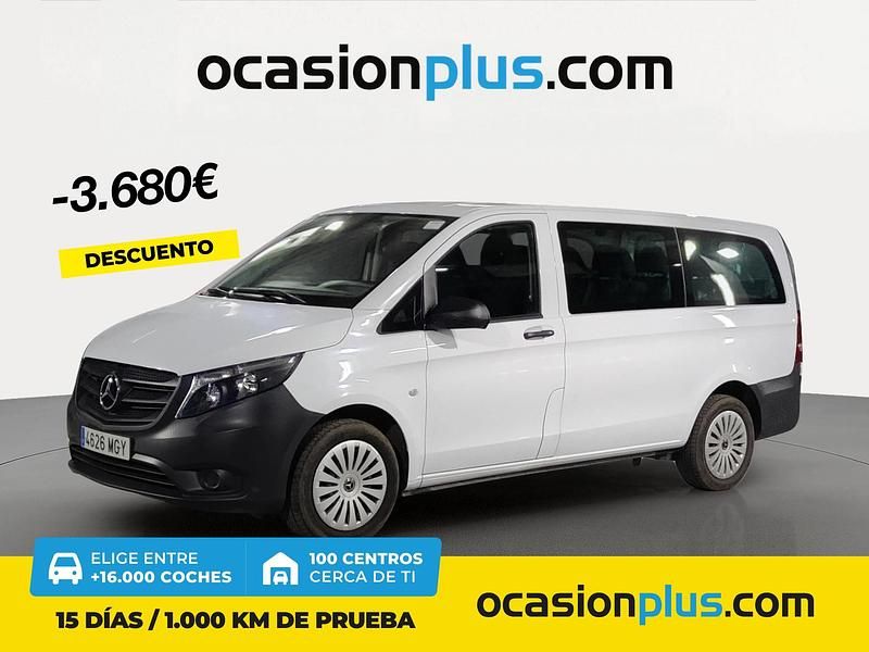 Blanco Usado 2023 Mercedes Vito Familiar | 40.490 € - Imagen 1/4