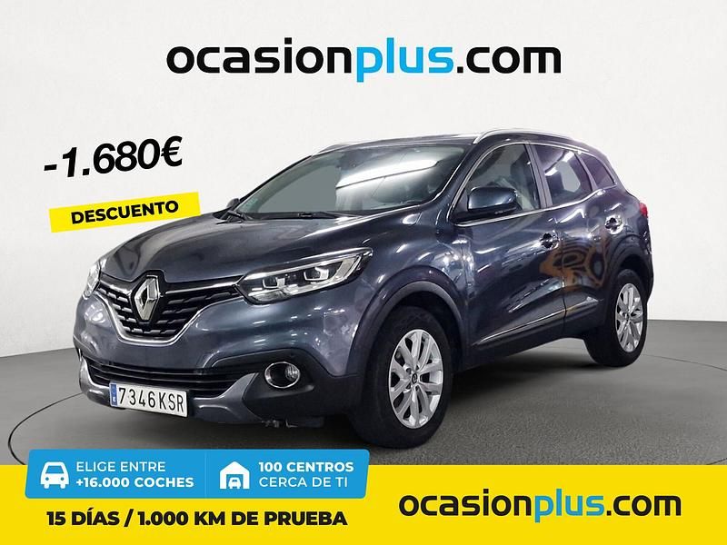 Gris Usado 2018 Renault Kadjar Zen SUV | 15.190 € (Un poco caro) - Imagen 1/4