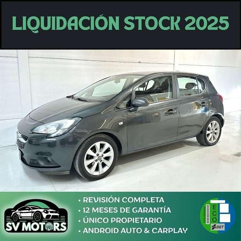 Usado Opel Corsa Selective 90 CV (66 kW) 2017 Gris Utilitario