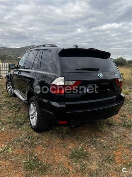Usado BMW X3 177 CV (130 kW) 2009 Negro SUV
