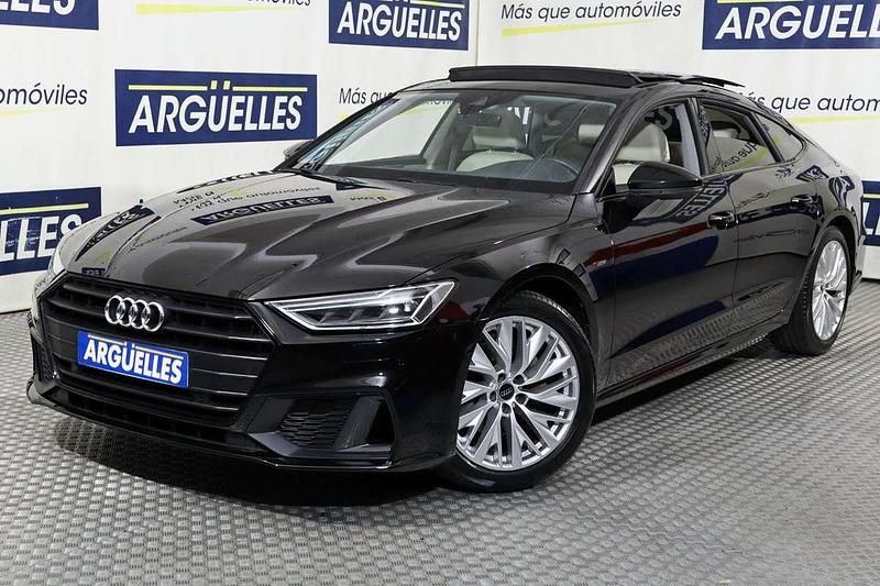 Negro Usado 2021 Audi A7 Sportback S-Line Utilitario | 44.750 € (Precio justo) - Imagen 1/4