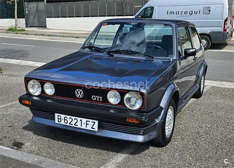 Usado VW Golf II GT 75 CV (55 kW) 1985 Azul Utilitario
