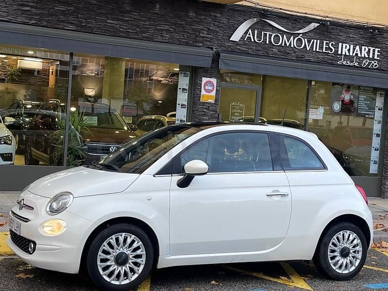 Usado Fiat 500 Lounge 69 CV (50 kW) 2019 Blanco Berlina